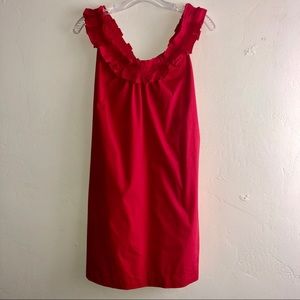 FEI Anthropologie Red Dress Size 2